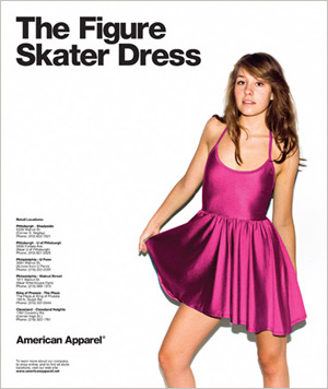 Girl Dress on American Apparel Figure Skater Dress     Cobalt Blue     Size  Small